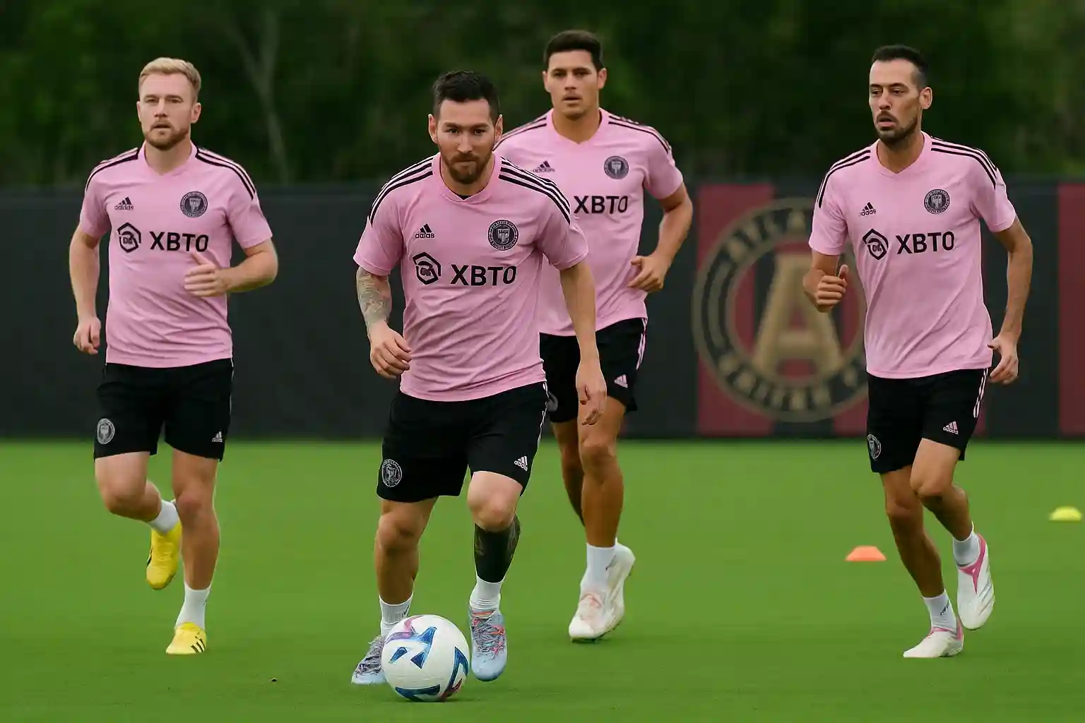 Inter Miami chuẩn bị cho trận đấu với Atlanta United