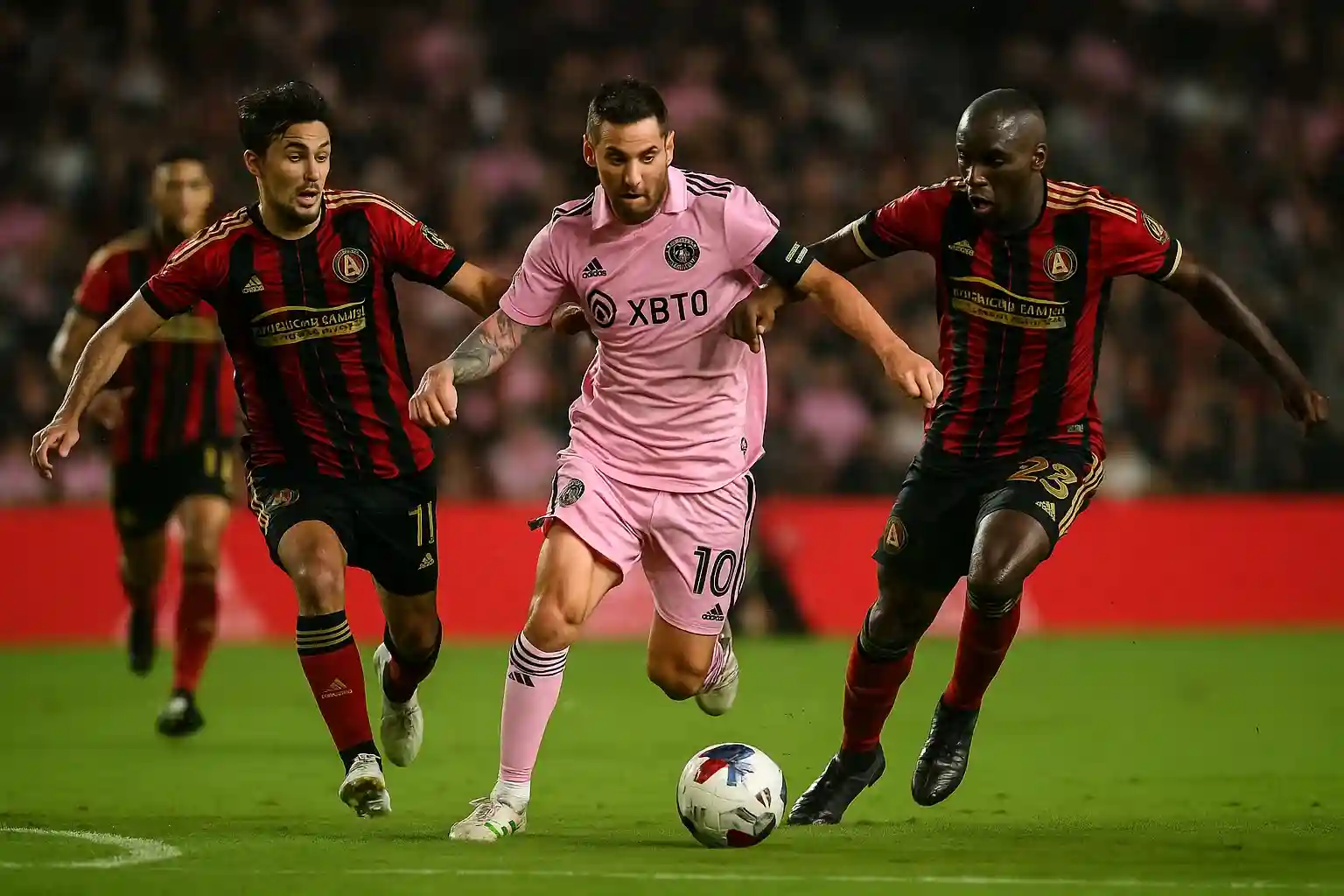 Inter Miami vs Atlanta United với lối chơi tấn công mạnh mẽ